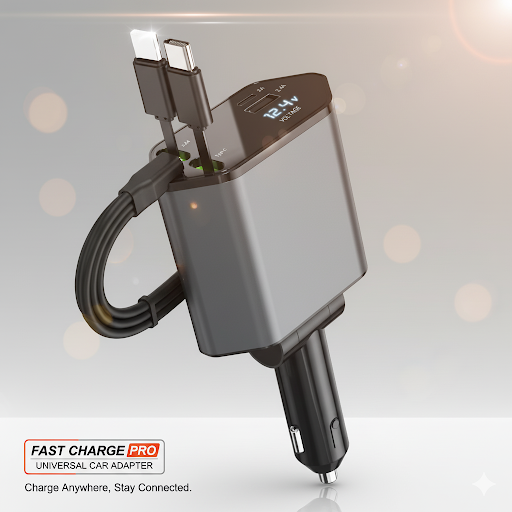 Car Fast Charger for All Phones